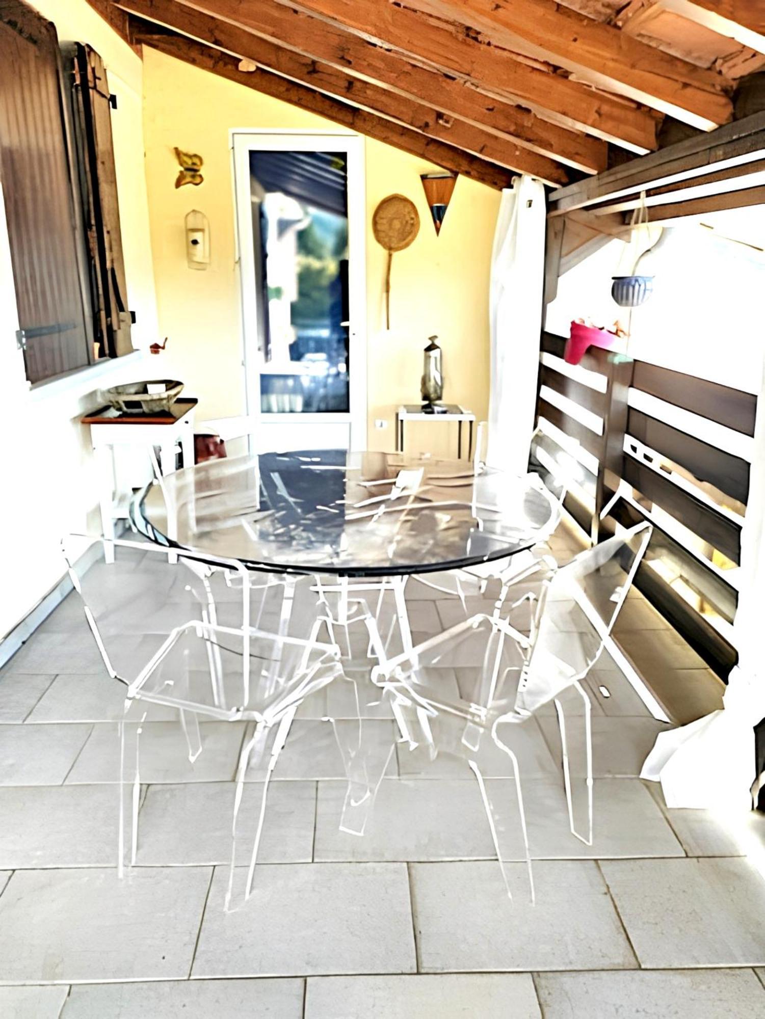 Maison Paisible A Veyras Avec Piscine Privee Et Vue Montagne 외부 사진