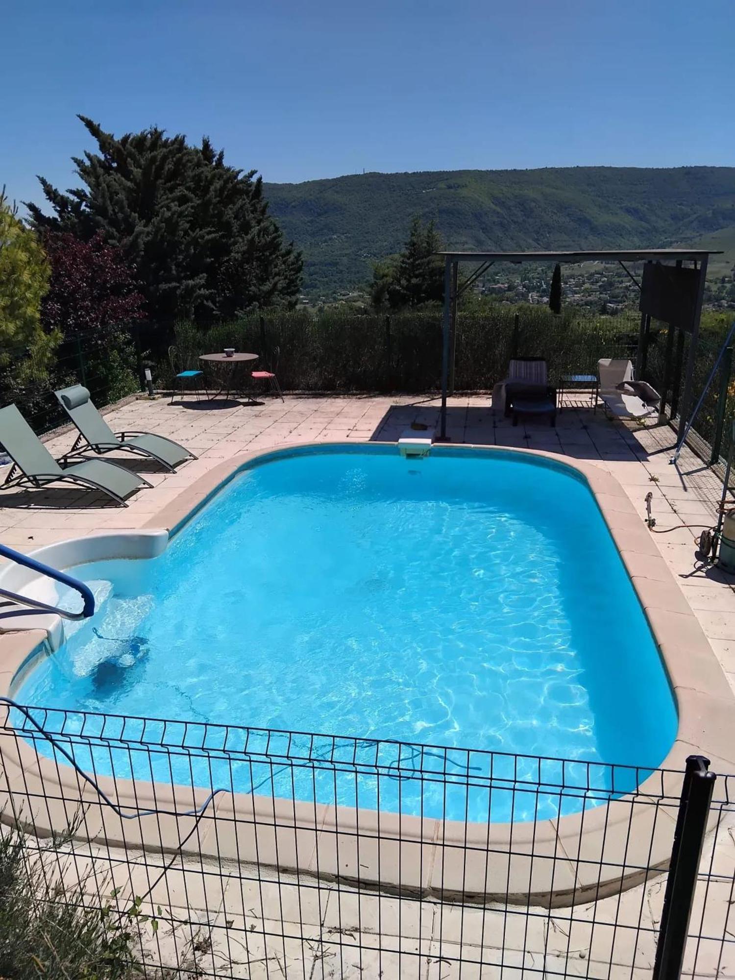 Maison Paisible A Veyras Avec Piscine Privee Et Vue Montagne 외부 사진