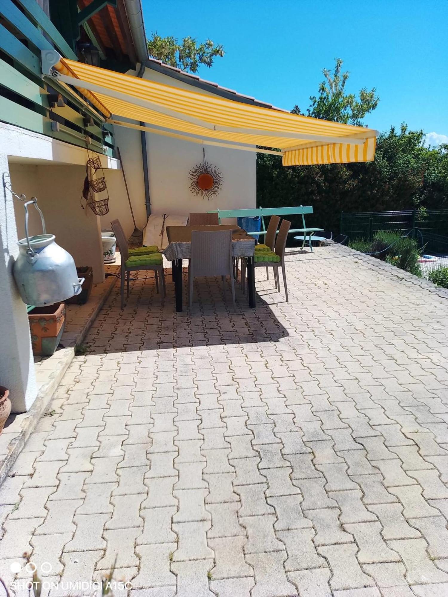Maison Paisible A Veyras Avec Piscine Privee Et Vue Montagne 외부 사진